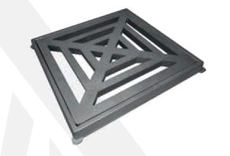 MARCO Y REJA STANDAR ALUMINIO 30X30 C-250