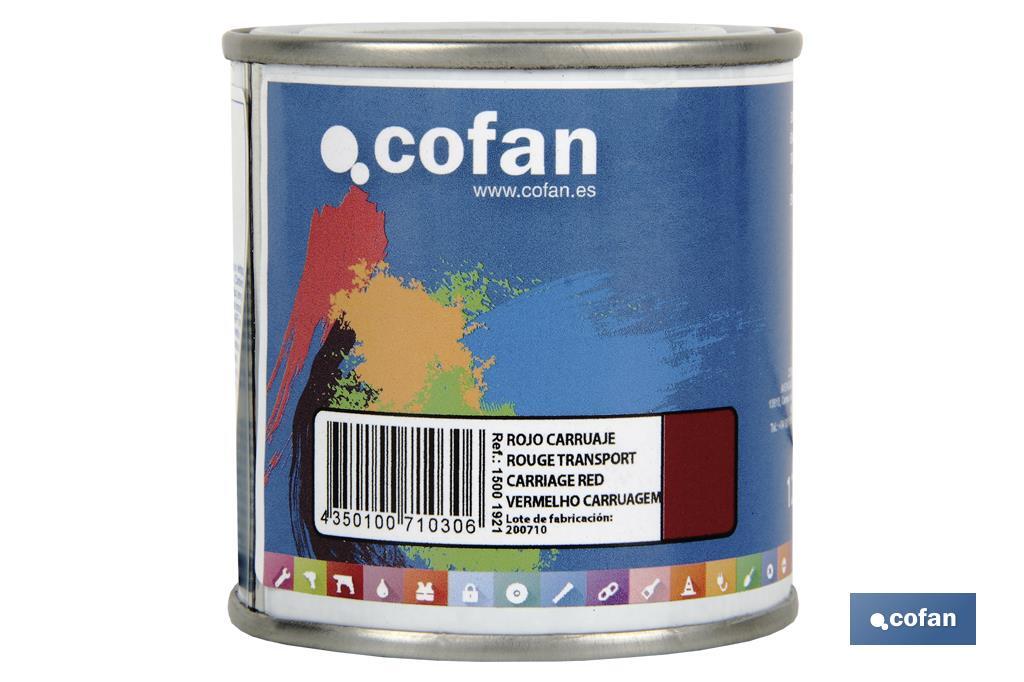 ESMALTE SINTETICO ROJO INGLES 750ML COFAN