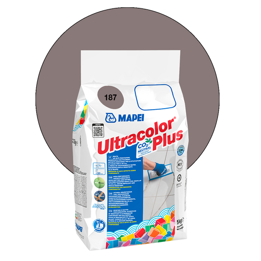 BORADA MAPEI ULTRACOLOR PLUS 187 LINO 5 KGS