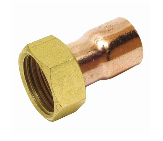 UNION COBRE ROSCA 15 1/2" HH