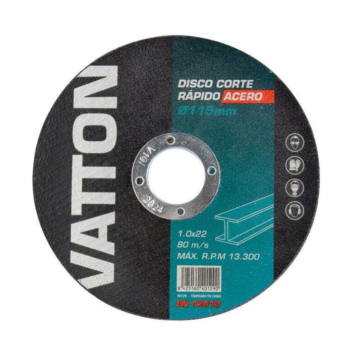 DISCO ACERO VATTON 115