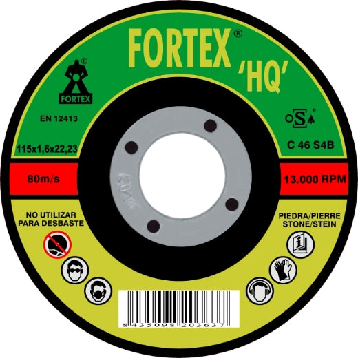DISCO PIEDRA 115 FORTEX