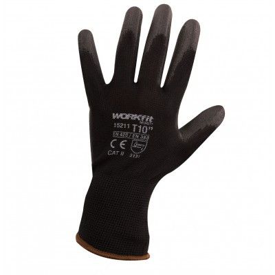 GUANTE WORKFIT NEGRO TALLA 8