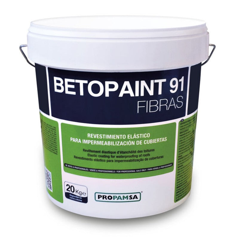 BETOPAINT 91 FIBRAS 1KG ROJO TEJA