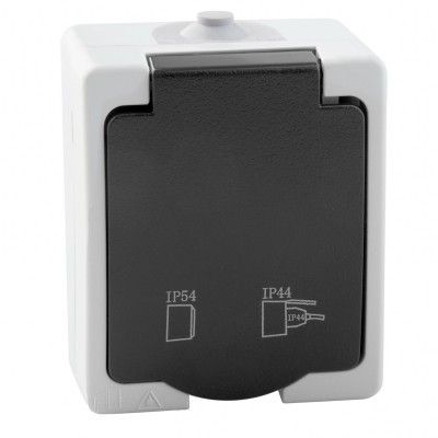 BASE ENCHUFE SUPERFICIE EXTERIOR