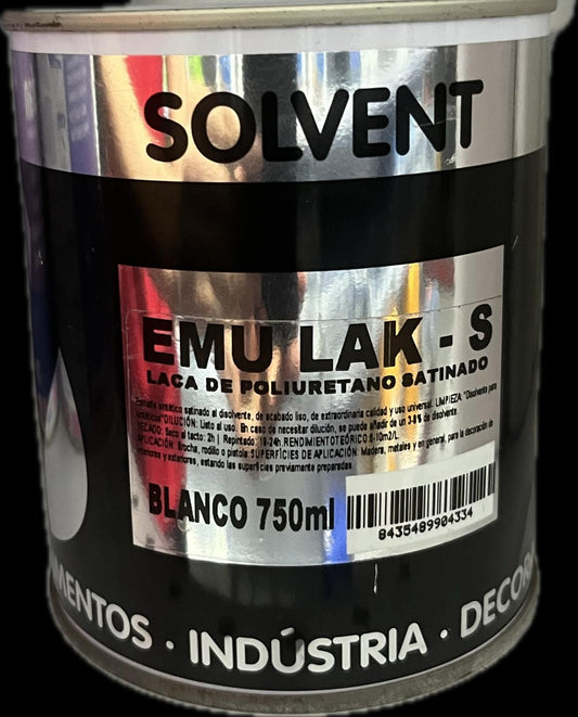 ESMALTE SATINADO BLANCO 750ML - MONCOLOR