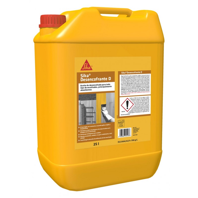 DESENCOFRANTE LIQUIDO 25 L. - SIKA