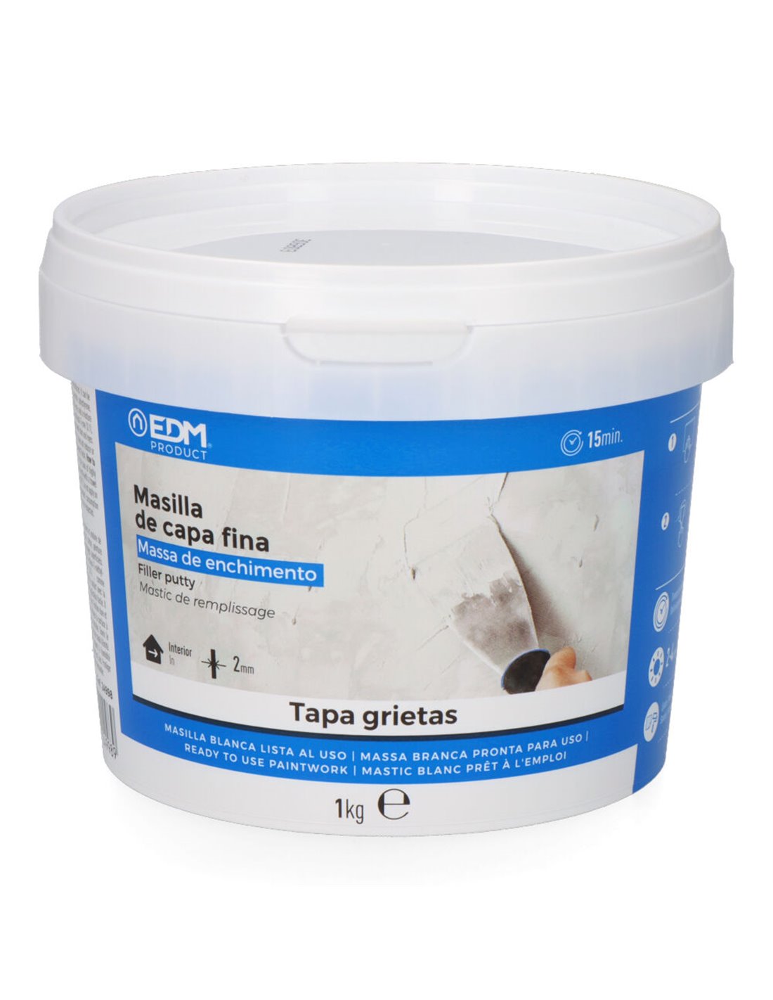 MASILLA FINA TAPA GRIETAS 1 KG