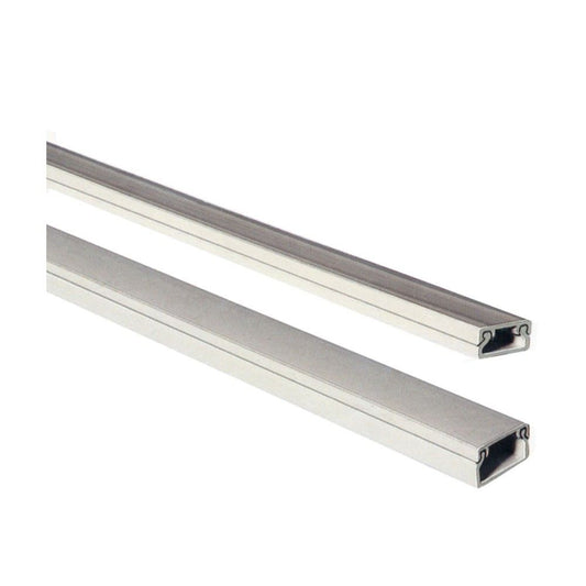MINI CANAL BLANCA 16X25MM ADHESIVA