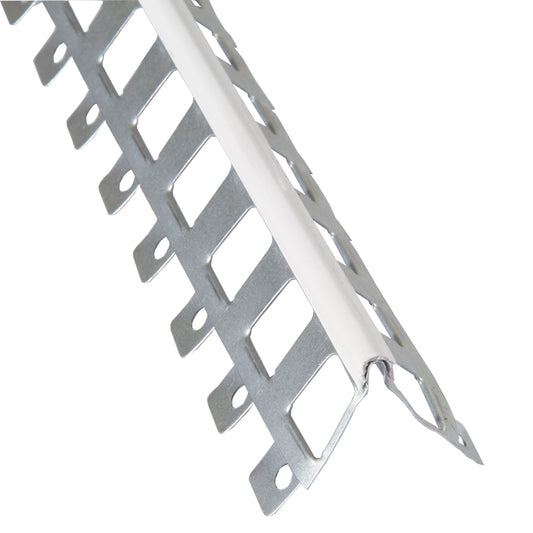 PERFIL GALV. MONOCAPA EXTERIOR BLANCO