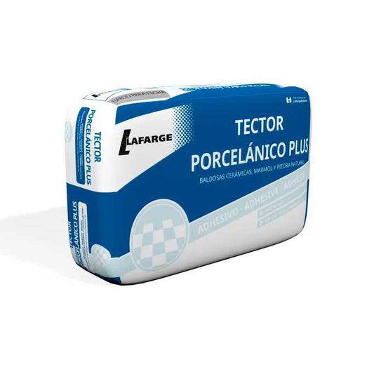 TECTOR PORCELANICO PLUS GRIS C2TE 25KG