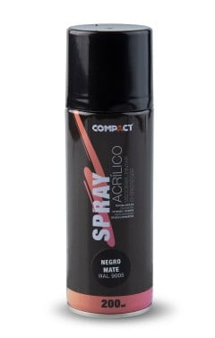 SPRAY PINTURA NEGRIO MATE 200 ML
