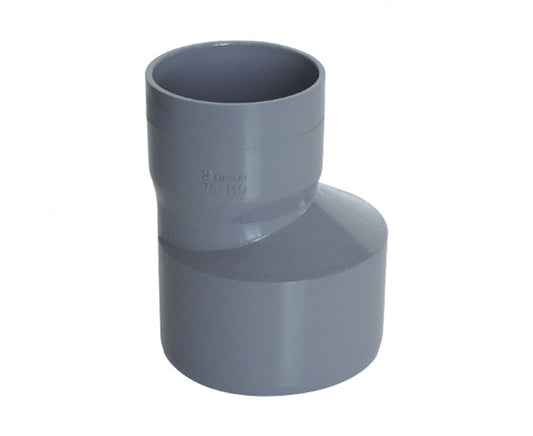 REDUCCION EXCENTRICA PVC 110-75