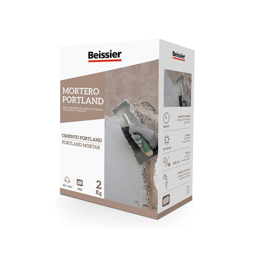 CAJA MORTERO PORTLAND 2KG BEISSIER