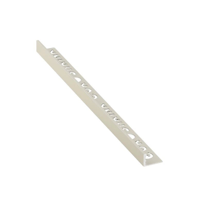 CANTO ALUMINIO CREMA 12mm