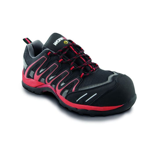 ZAPATO WORKFIT TRAIL ROJO TALLA 40
