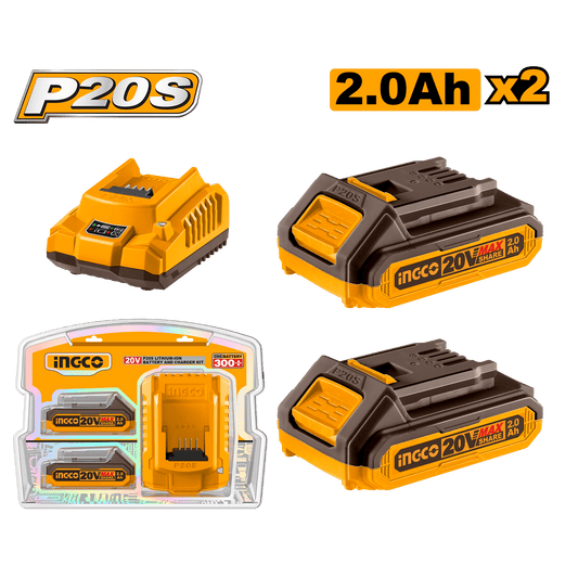 COMBO BATERIA Y CARGADOR DE LITIO P20S INECO