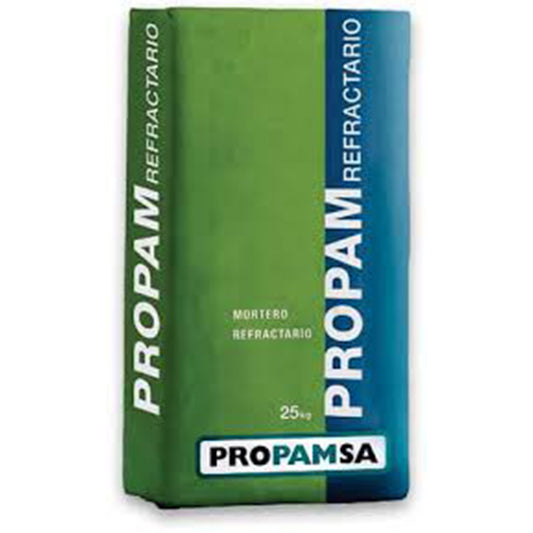 PROPAM REFRACTARIO 25 KG GRIS