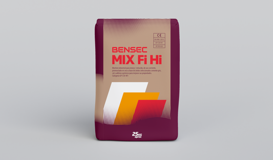 MORTERO MIX FI (HIDROFUGADO) 25 KGS