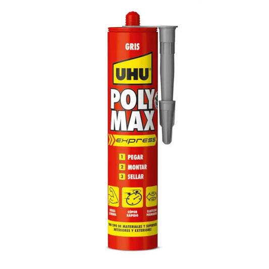 POLYMAX EXPRESS GRIS CRT 425G - UHU