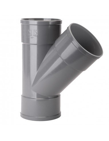 DERIVACION PVC H-H 40 45º