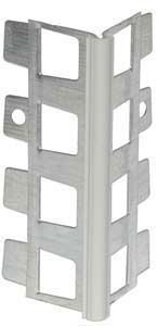 PERFIL GALVANIZADO MONOCAPA EXTERIOR GRIS 2,5M