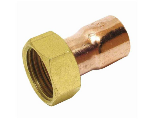 UNION COBRE ROSCA 18 3/4" HH