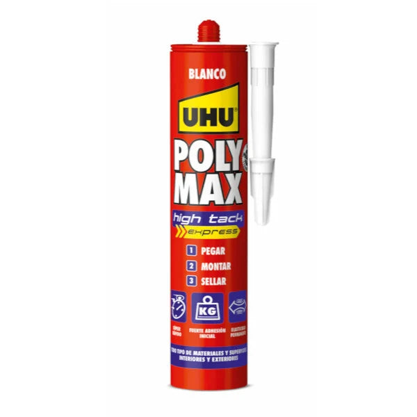 POLYMAX HIGH TACK EXPRESS BLANC CRT 440G - UHU