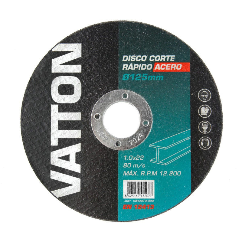 DISCO ACERO VATTON 125
