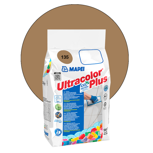 BORADA MAPEI ULTRACOLOR PLUS 135 POLVO DORADO 5 KG
