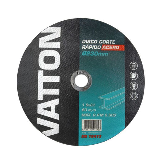 DISCO ACERO VATTON 230