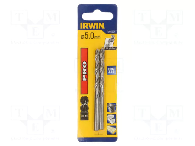 2 BROCA HIERRO HSS PRO 5 - IRWIN