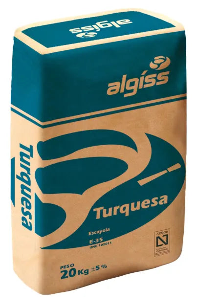 ESCAYOLA TURQUESA R 20KG.