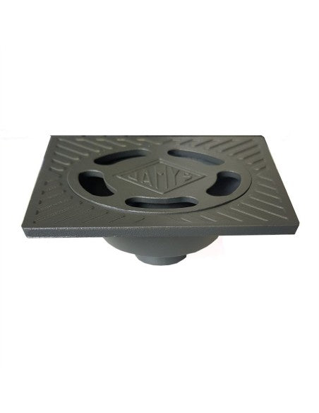 SUMIDERO ALUMINIO NEGRO 15X15 - JAMYS