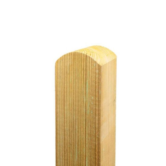 POSTE VALLA MADERA CEPILLADO REDONDO 9X9X110