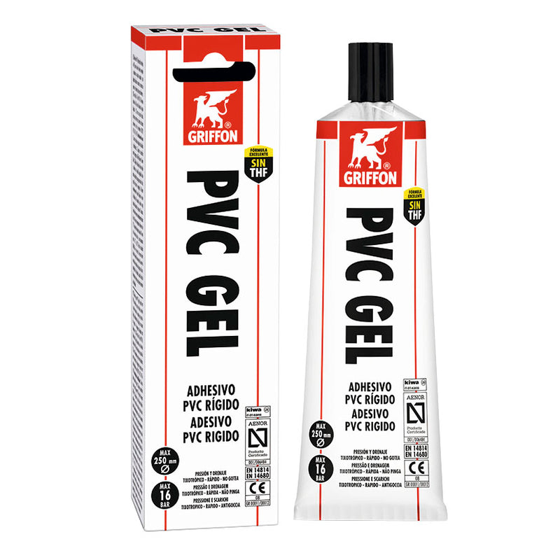 ADHESIVO PVC 125ML - GRIFFON