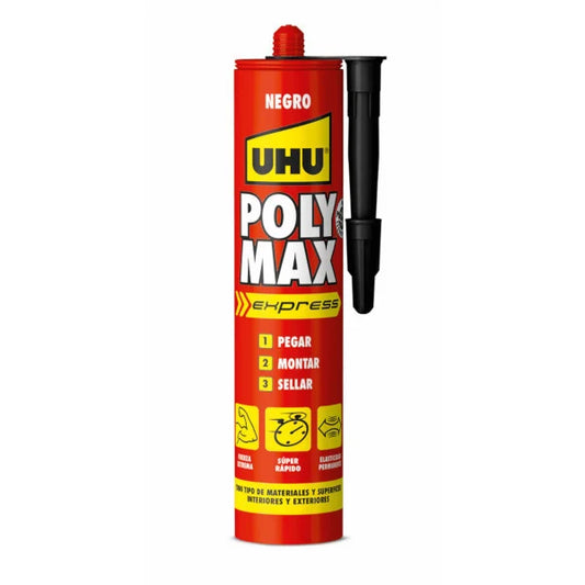 POLYMAX EXPRESS NEGRO CRT 425G - UHU