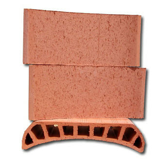 REVOLTON CERAMICO 60X13X25 ROJO LISO DECORATIVO