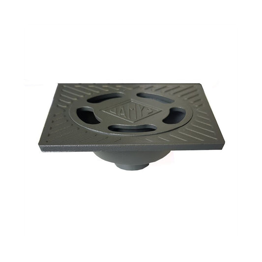 SUMIDERO ALUMINIO NEGRO 30X30 - JAMYS