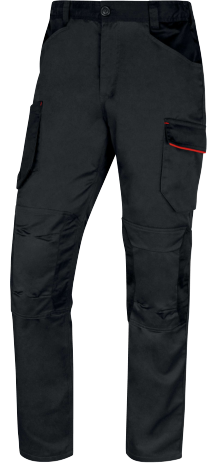 PANTALON STRETCH GRIS/ROJO XXL - DELTAPLUS