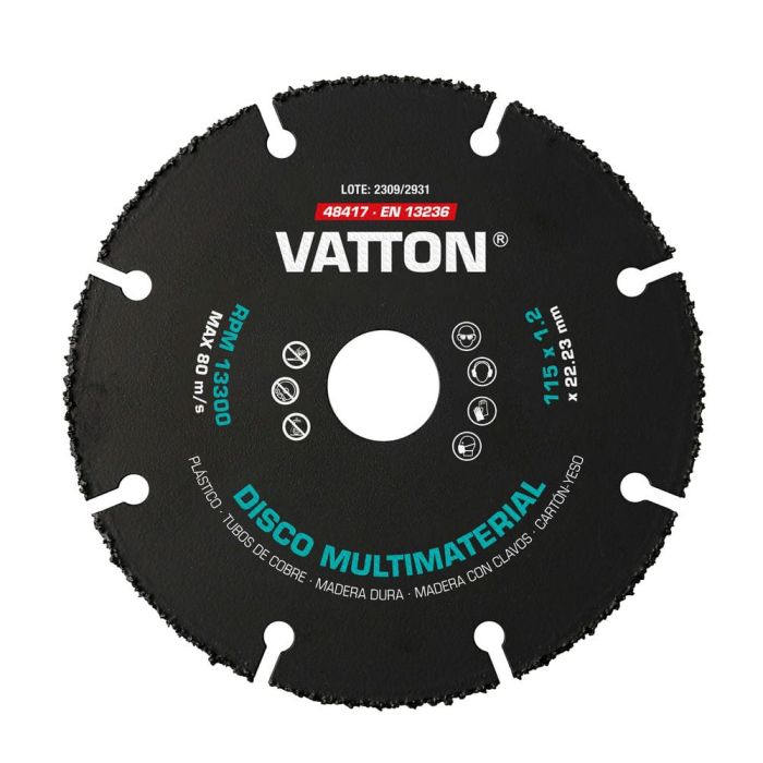 DISCO MULTIMATERIAL 115MM ALFA