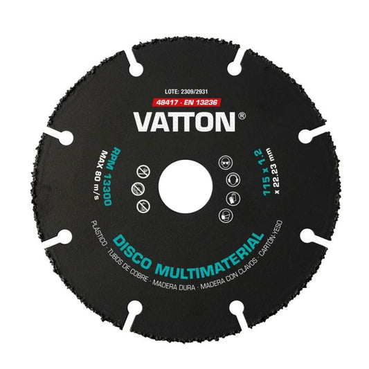 DISCO MULTIMATERIAL 115MM ALFA