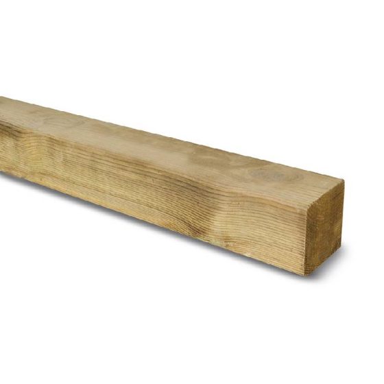 POSTE VALLA MADERA CEPILLADO BISELADO 9X9X120