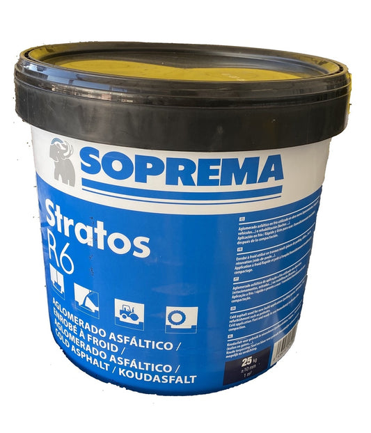 BOTE ASFALTO EN FRIO 25 KG SOPREMA