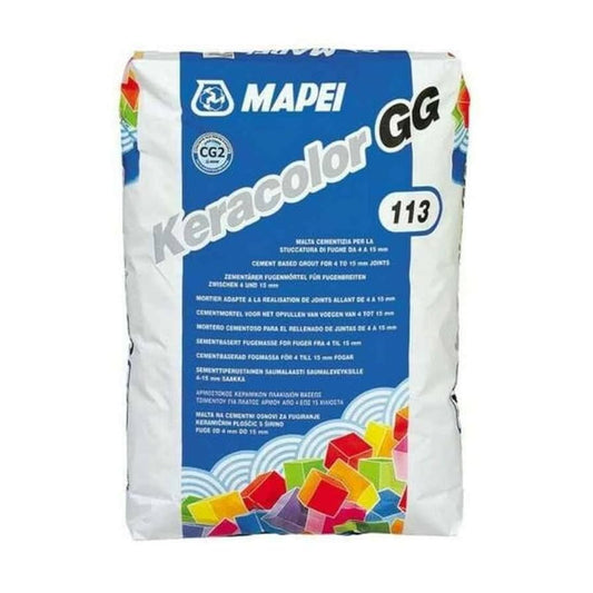 BORADA MAPEI KERACOLOR GG GRIS 113 25 KGS