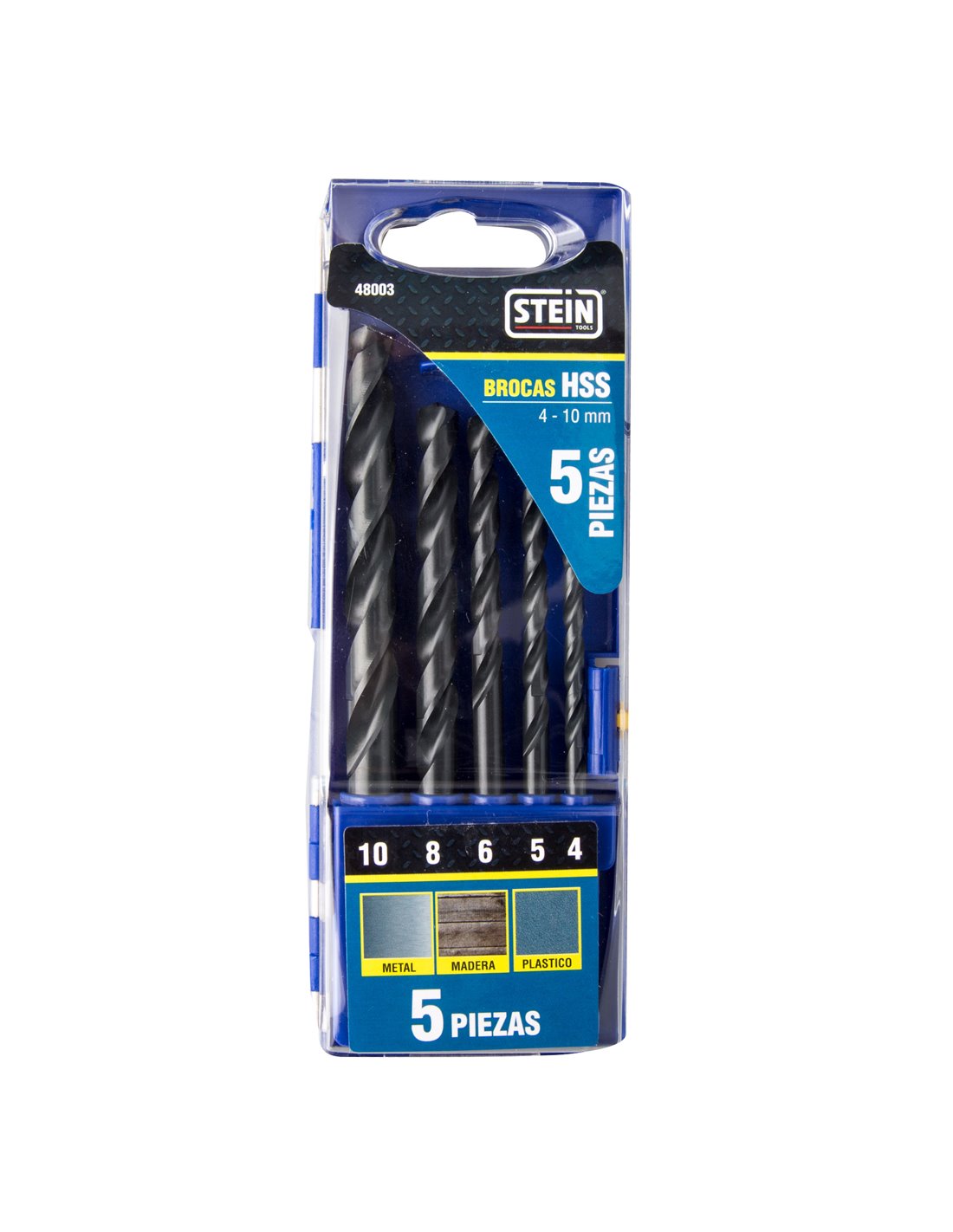 MALETIN BROCA STEIN HSS 4 A 10MM 5 PC