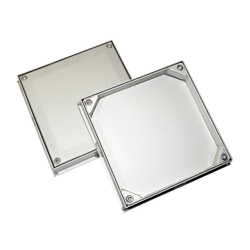 TAPA HERMETICA REVERSIBLE ACERO GALVA 50X50 RELLENABLE