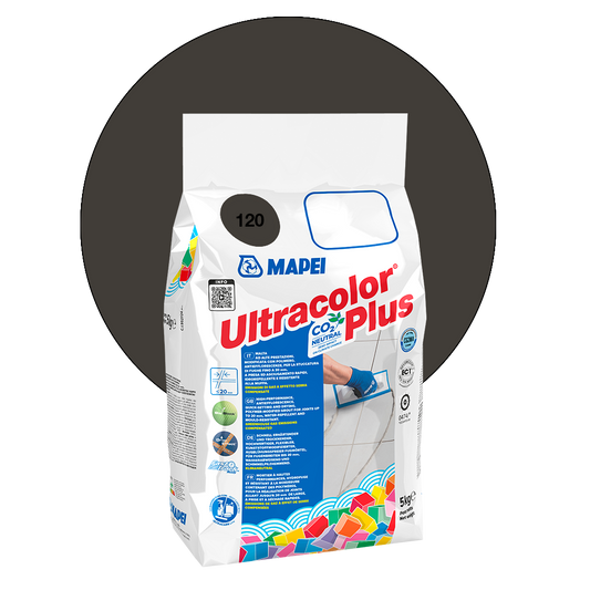 BORADA MAPEI ULTRACOLOR PLUS 120 NEGRO 5KG