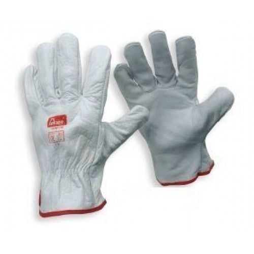GUANTE PIEL FLOR VACA T10 (BLANCO) - FAHER