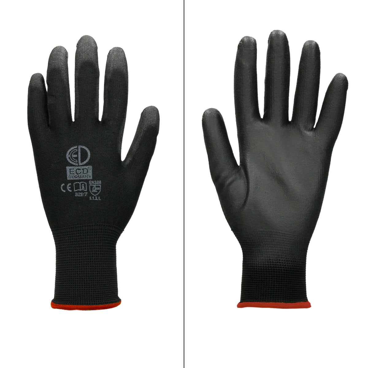 GUANTE ANTIGOLPES CAT.2 NEGRO T8 - URO